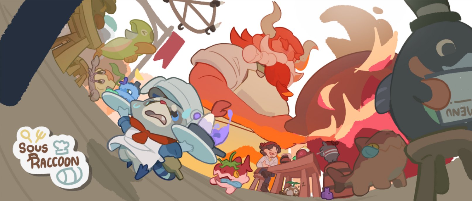 Cover image for Sous Raccoon