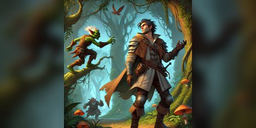Cover image for The Adventures of a distracted warrior!