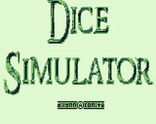 Dice Simulator