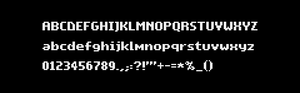 Pixel Font - MATCH