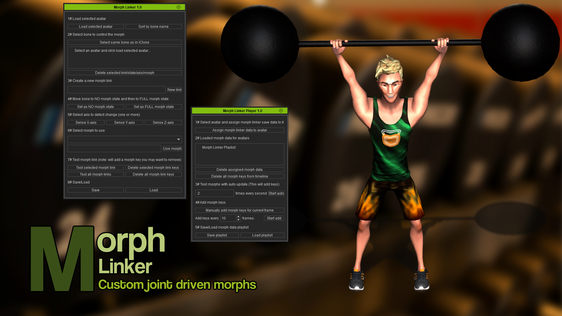 Morph Linker (iClone7 Plugin)