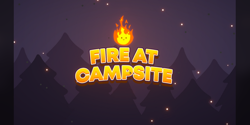 Cover image for Fire at Campsite