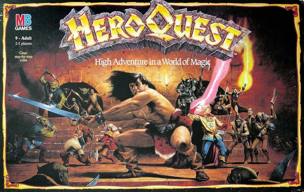 Cover image for Hero Quest Board Game Projection