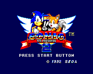 Sonic 2 - Sega Master System - Rebirth Hack