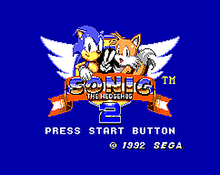 Sonic 2 - Sega Master System - Sweet Relief Hack