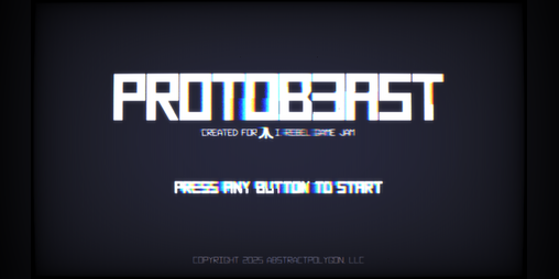 Cover image for PROTOBEAST [GAMEJAM VERSION]