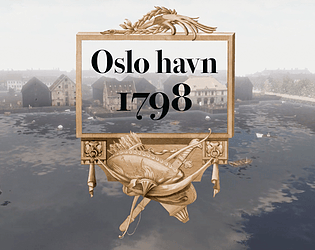 Oslo havn 1798 / The Port of Oslo 1798