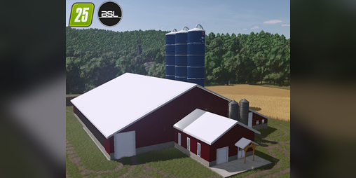 Cover image for FS25 Cow shed
