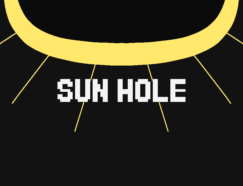 Cover image for SUN HOLE