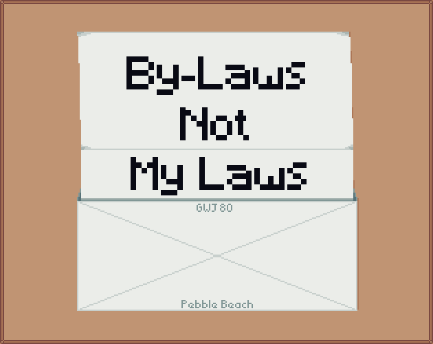 Cover image for By-Laws Not My Laws