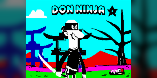 Cover image for Don Ninja - Zx Spectrum- 128k - 48k - Windows pc- Linux