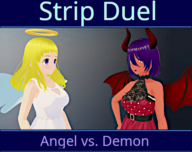 Cover image for Strip Duel: Demon vs. Angel