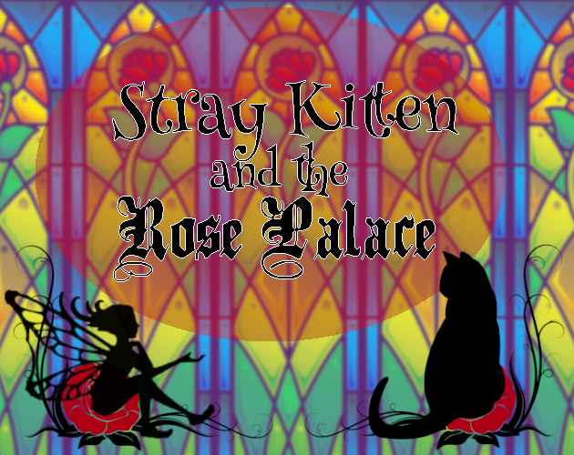 Cover image for Stray Kitten and the Rose Palace