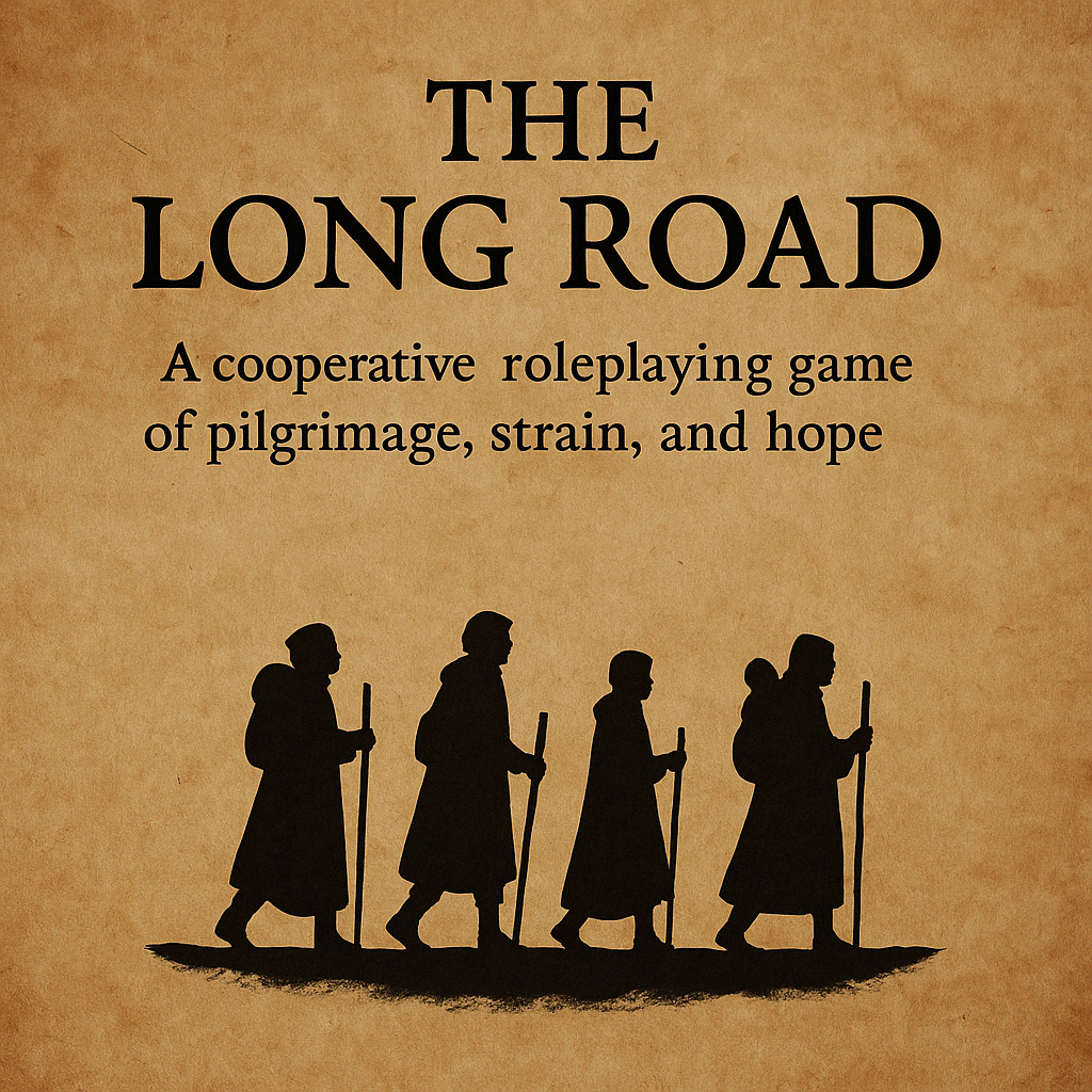 Cover image for The Long Road A cooperative, GM-less roleplaying game of medieval pilgrimage.
