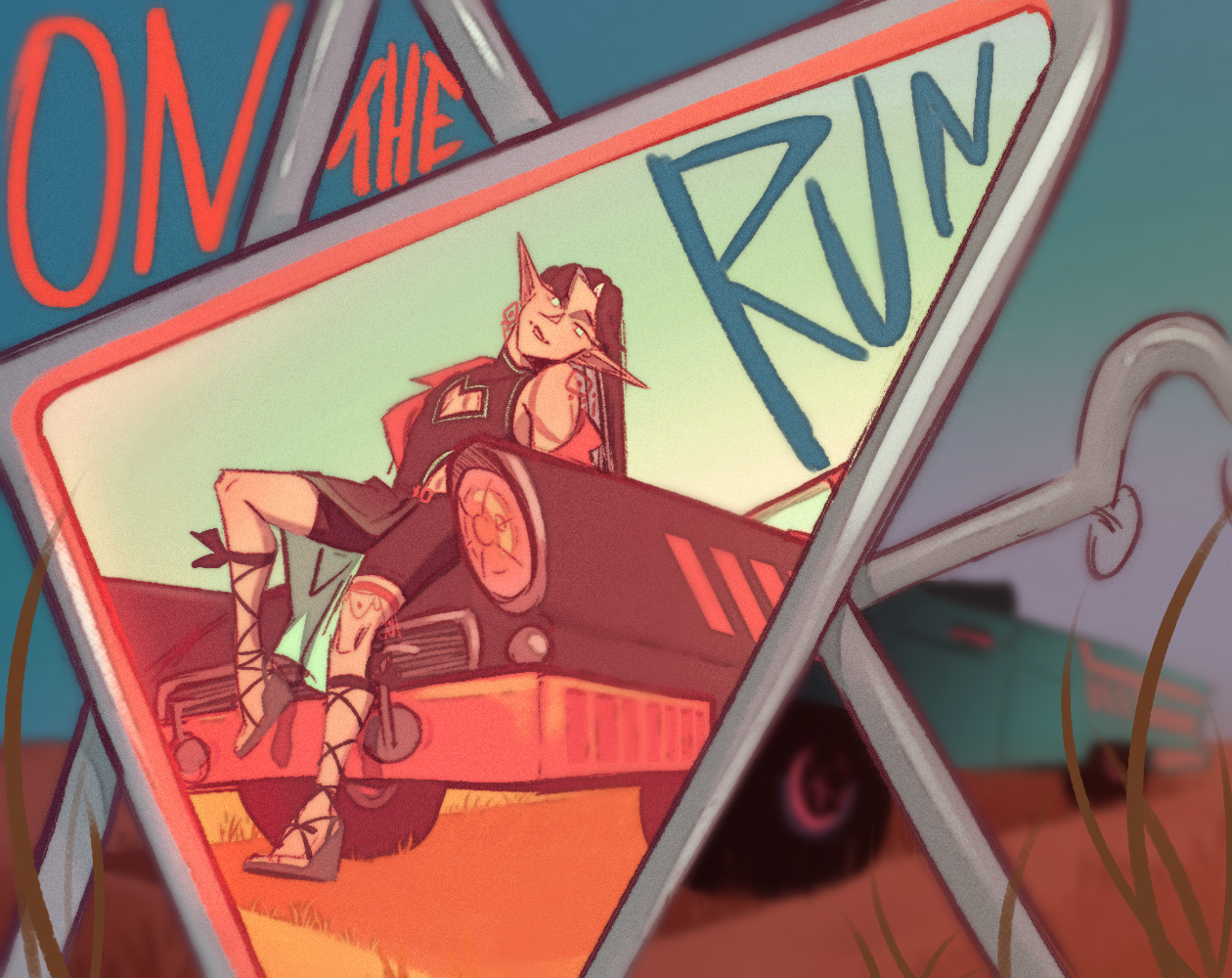 Cover image for On the Run