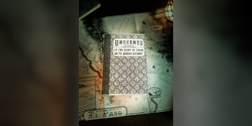 Cover image for Unscenes Booklet for The Between: Ghosts of El Paso