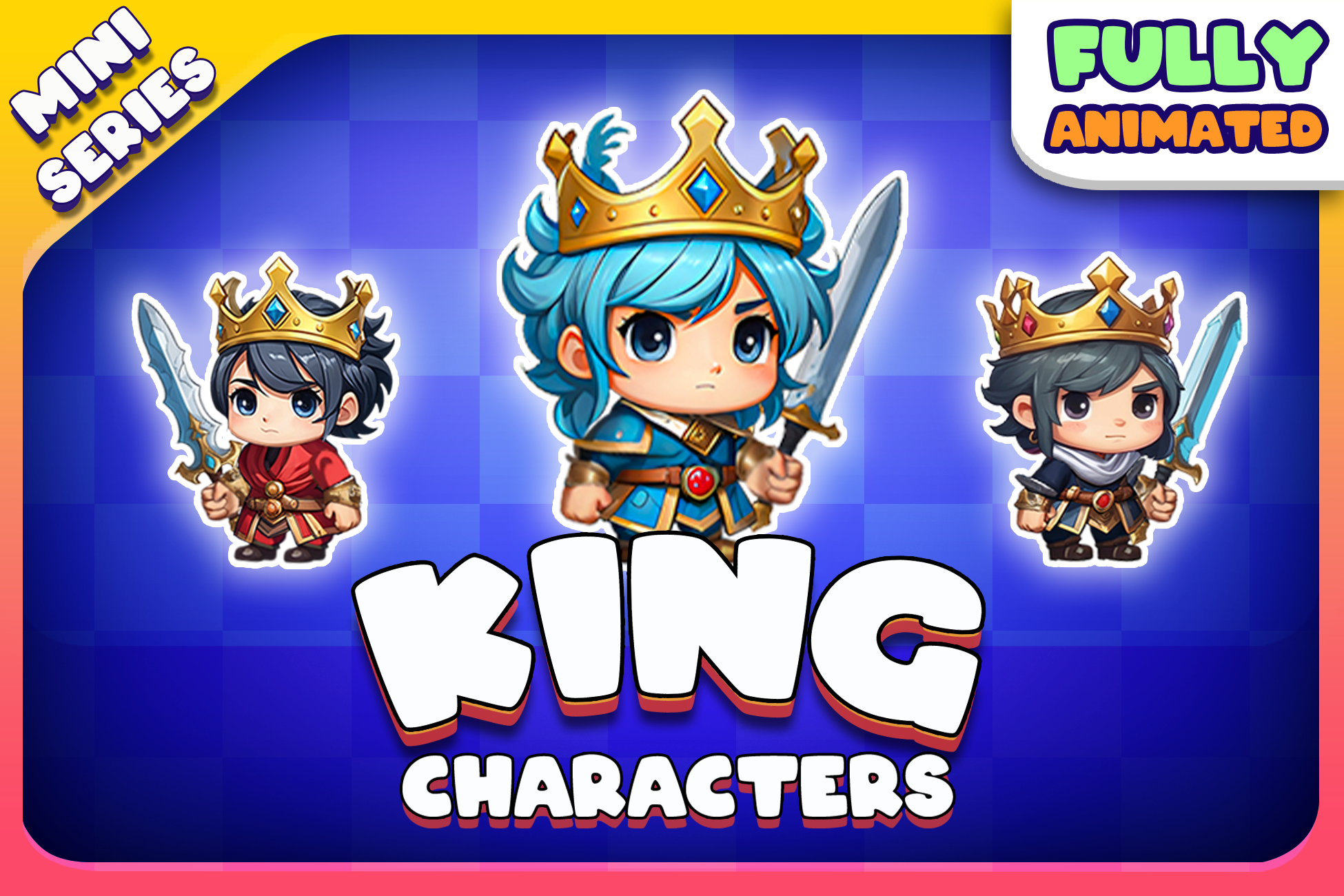 King - 2D Animated Character (Spriter)