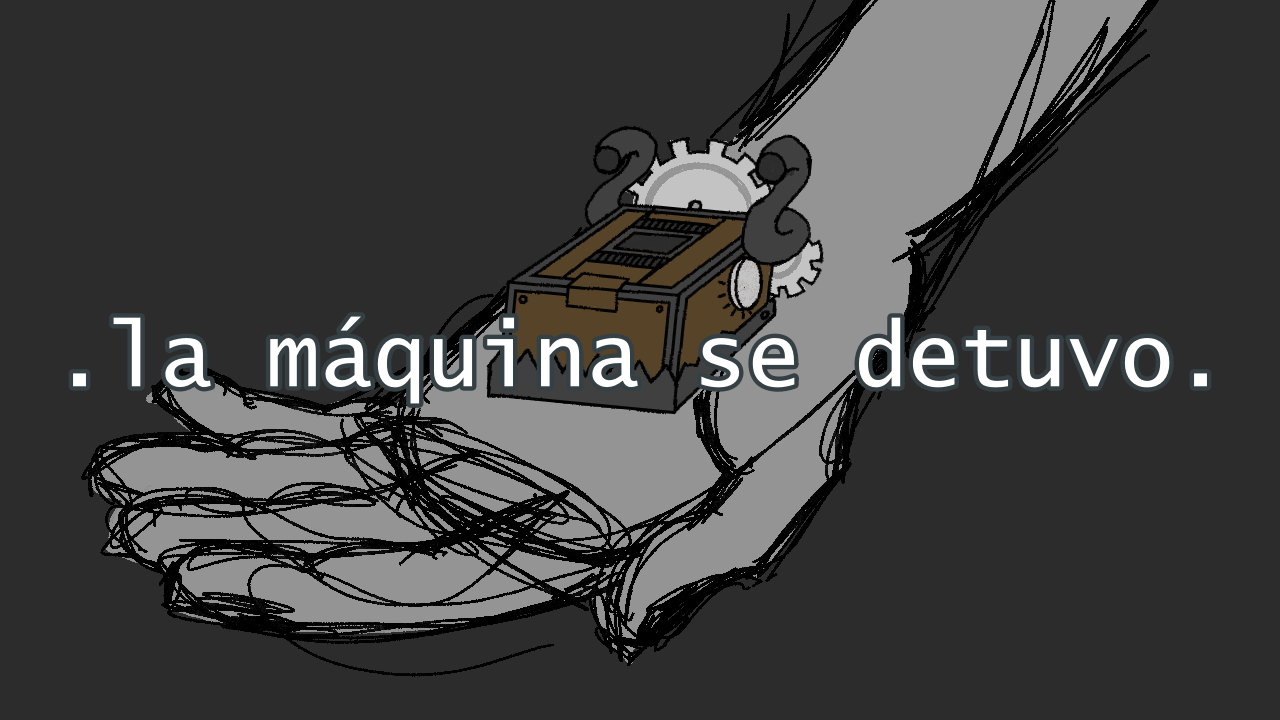 Cover image for .la máquina se detuvo.