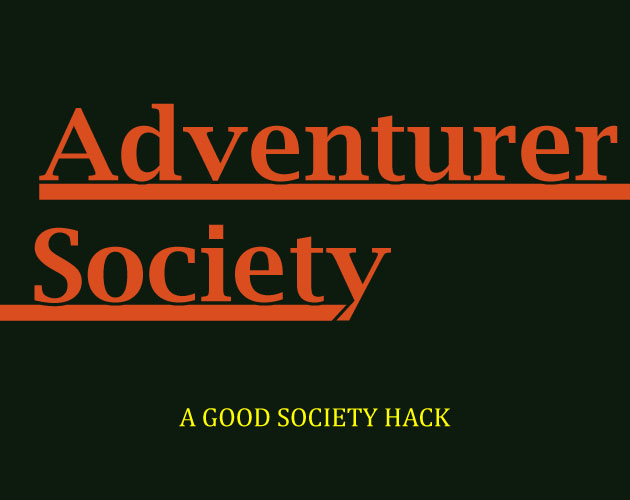 Cover image for Adventurer Society