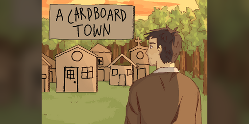 Cover image for A Cardboard Town
