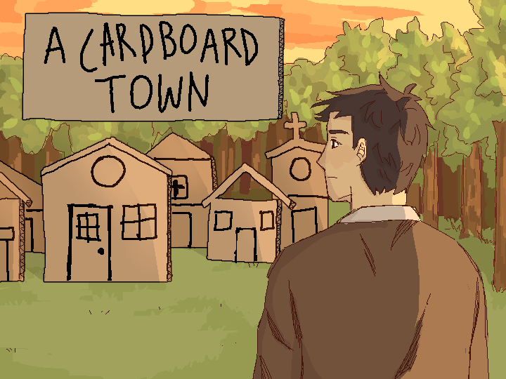 A Cardboard Town cover