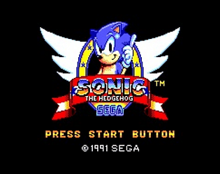 Sonic 1 - Sega Game Gear (Prototype)