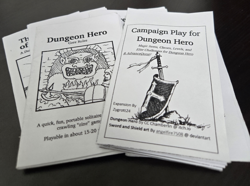 Campaign Play -Dungeon Hero