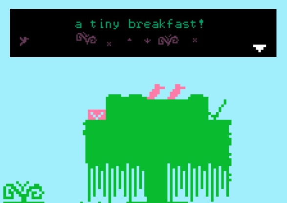 a tiny breakfast!