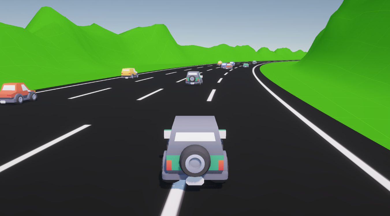 Car Physics + AI Demo