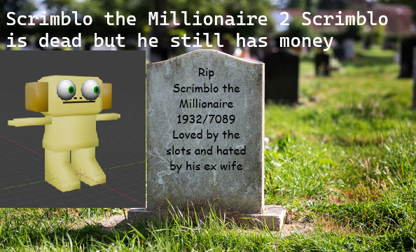 Cover image for Scrimblo the Millionaire 2 Scrimblo is Dead but he still has Money Demo