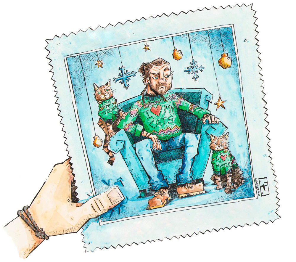 Ru_Roger_Font_cats_christmas