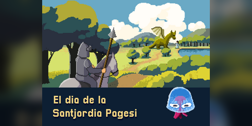 Cover image for El dia de la Santjordia Pagesi