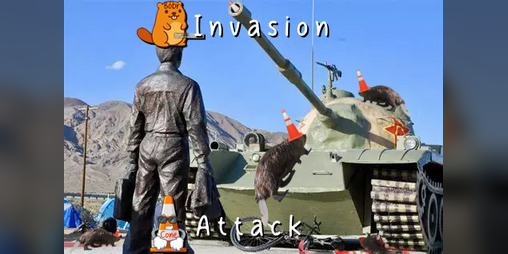 Cover image for Bóbr Invasion - Cone Attack