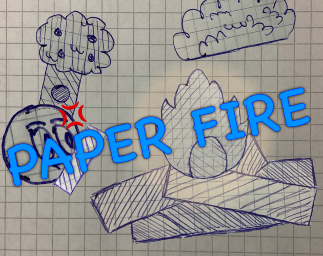 Cover image for Paper Fire
