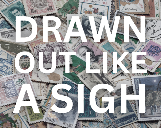 Cover image for drawn out like a sigh