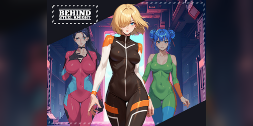 Cover image for Behind Steel Knight