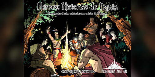 Cover image for Héroes: historias de fogata