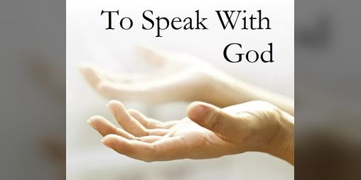 Cover image for To Speak With God