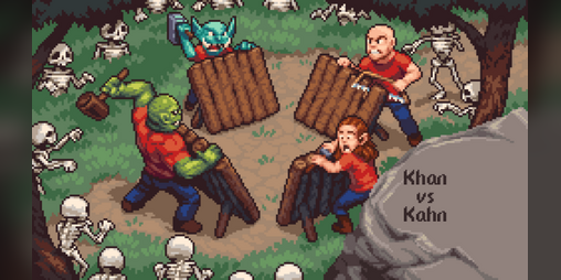 Cover image for Khan VS Kahn
