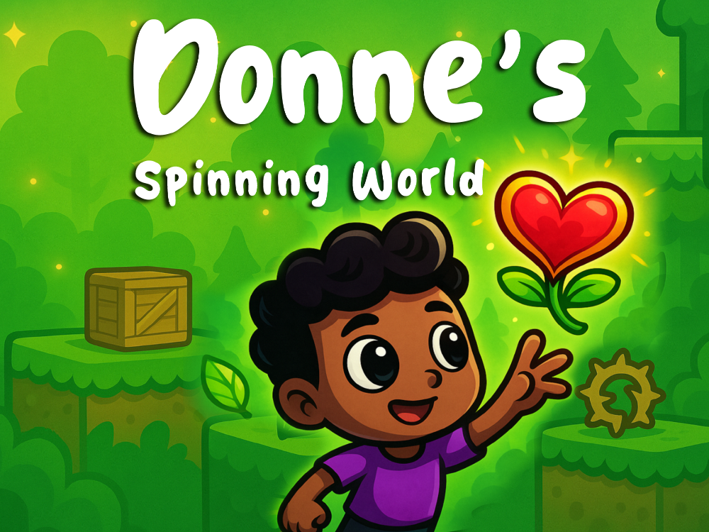 Cover image for Donne's Spinning World