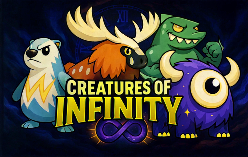 Creatures Of Infinity Sprite Pack 1 – 50+ Versatile Creature Mon Art Assets