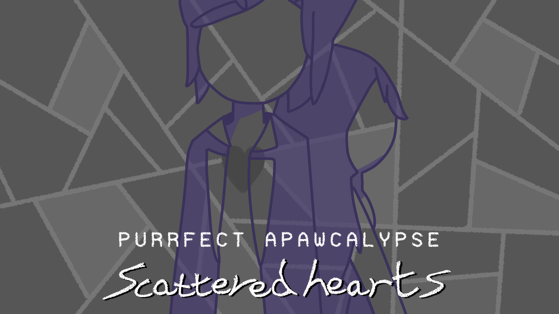 Cover image for Purrfect Apawcalypse: Scattered hearts