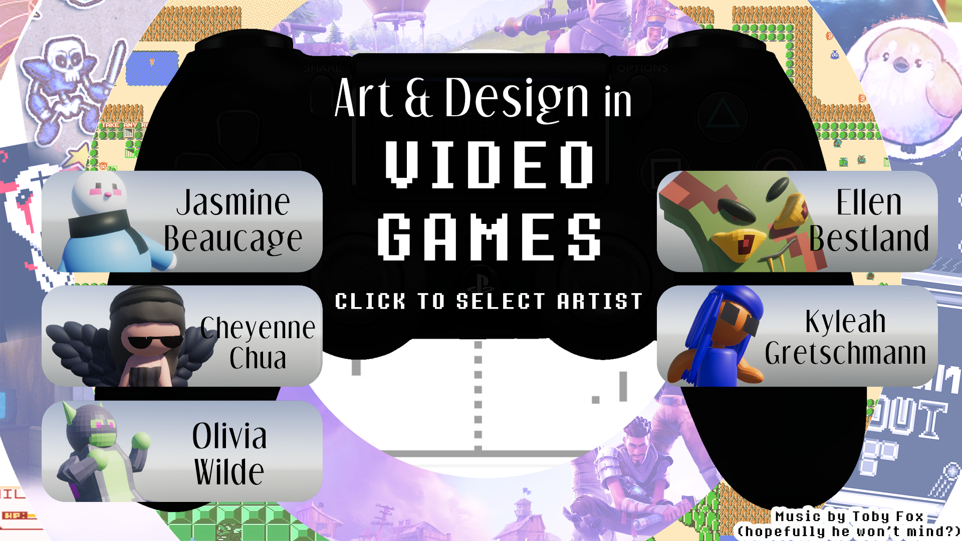 Art and Design in Games Course 2019