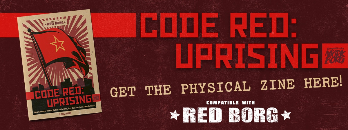 Get the CODE RED: Uprising Physical Zine
