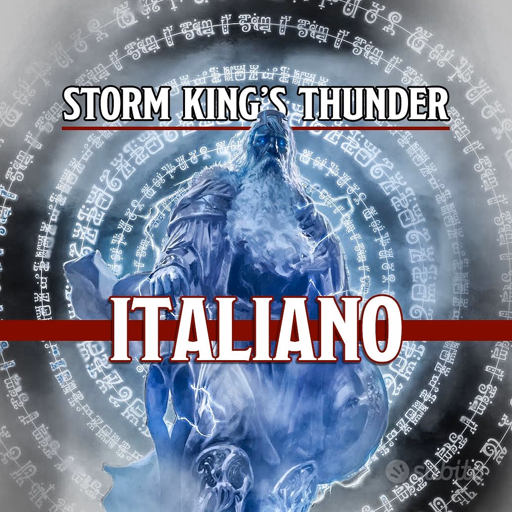 ITALIANO-Storm King's Thunder