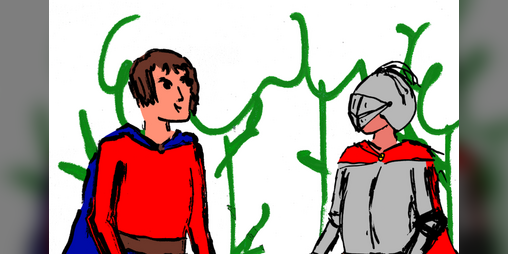 Cover image for The Prince and the Knight