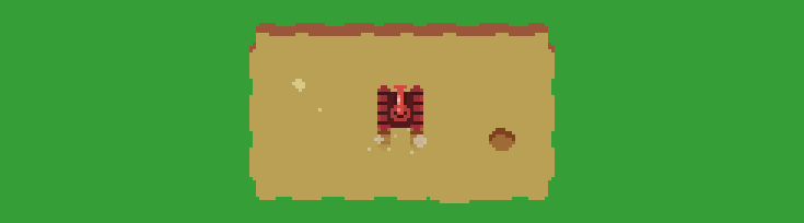 130+ Tiles in simple style. Tile map. Top down. Pixel art