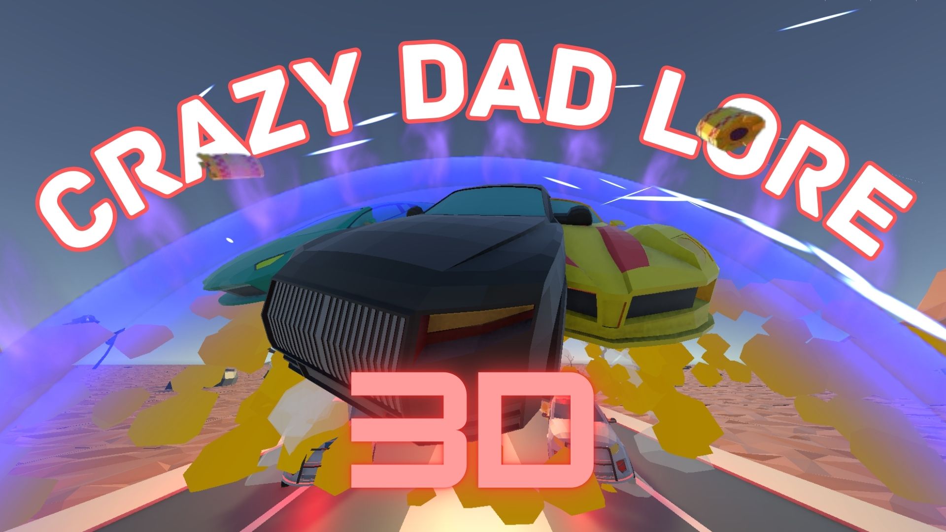 Crazy dad 3d comic