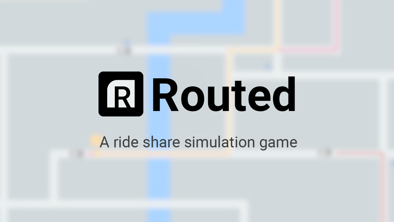Cover image for Routed: Ride Share Sim