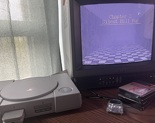PS1 slides for my Silent Hill fog video